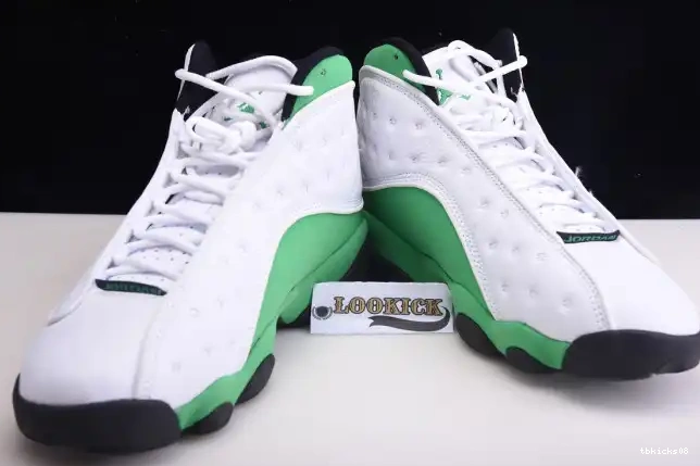 Cheap TBkick Air Jordan Green 13 Lucky DB6537-113 0626